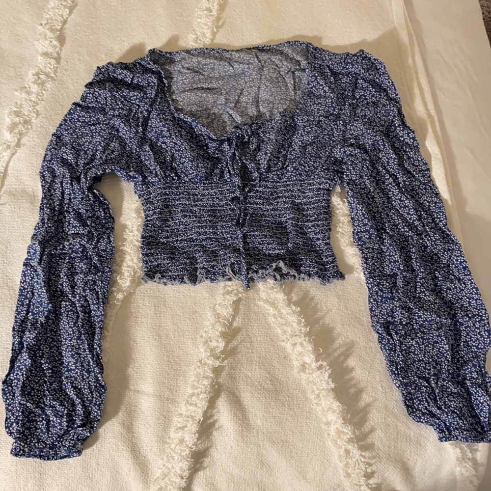 Long Sleeved Crop Top